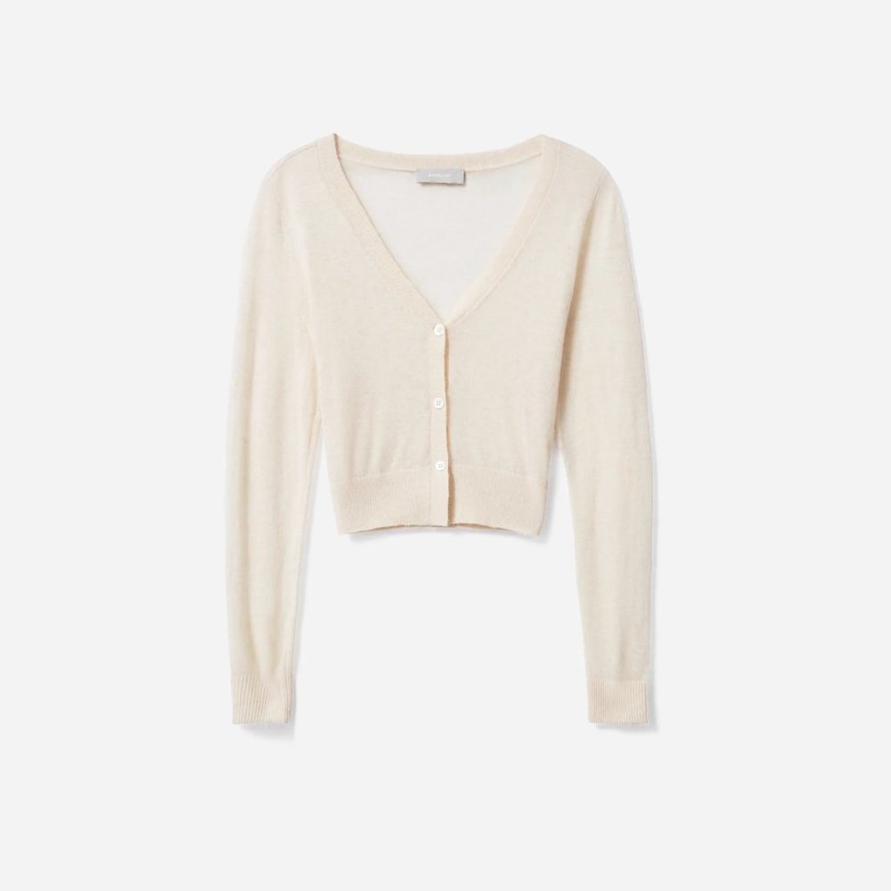 Everlane Cardigan 'The Featherweight Alpaca Cardigan' Xxs